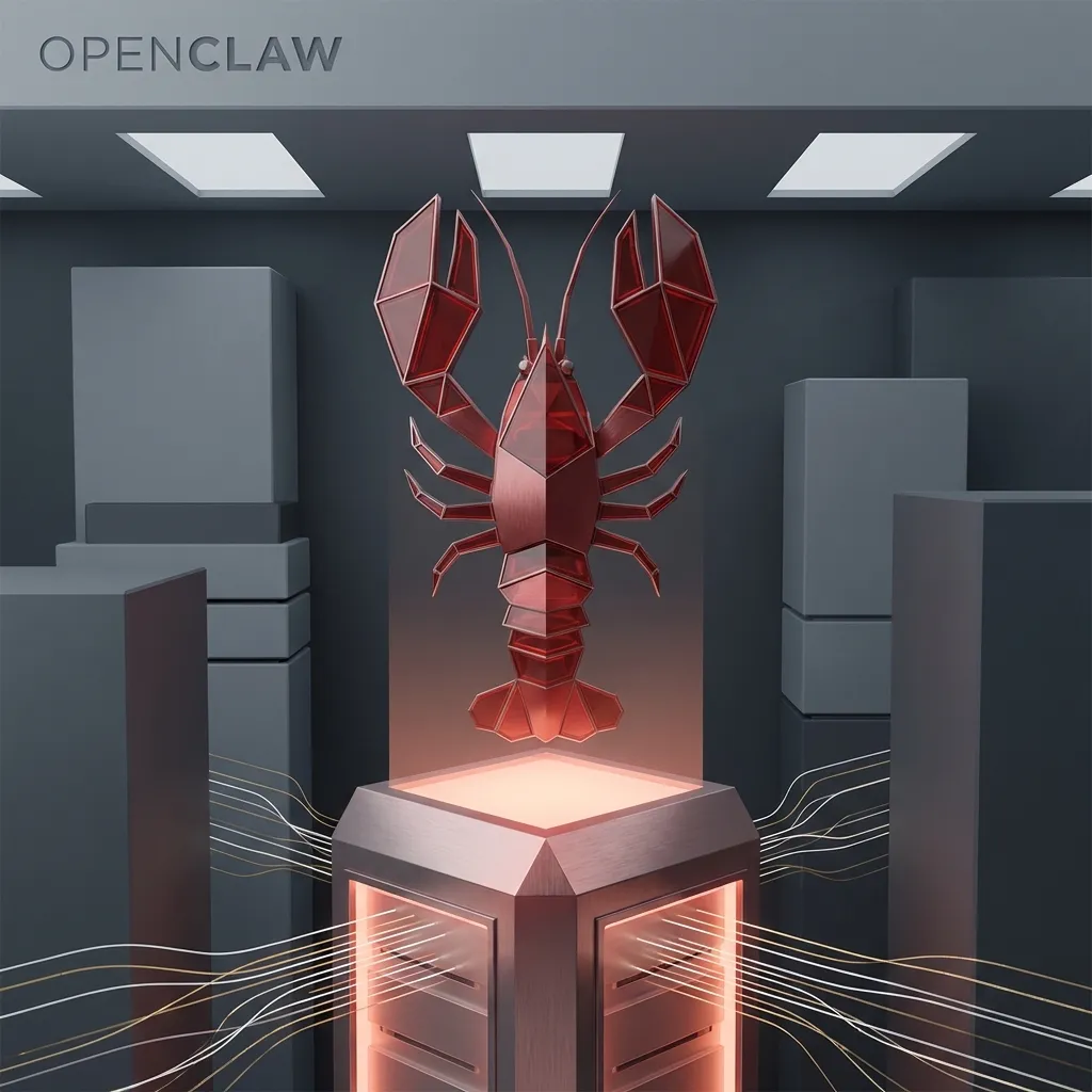 OpenClaw Red Lobster Hero